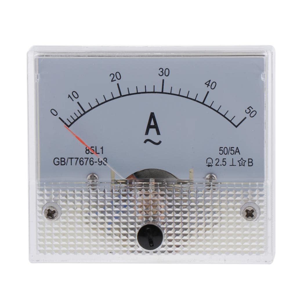 Loom Tree® AC 85L1 Analog Panel Current Ampere Ammeter Gauge Ampere Meter 0-50A Tools | Measuring & Layout Tools | Electrical Testers (B0CBLYK4XZ) Amazon Price History, Amazon Price Tracker
