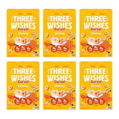 Three Wishes Honey Cereal 6pk
