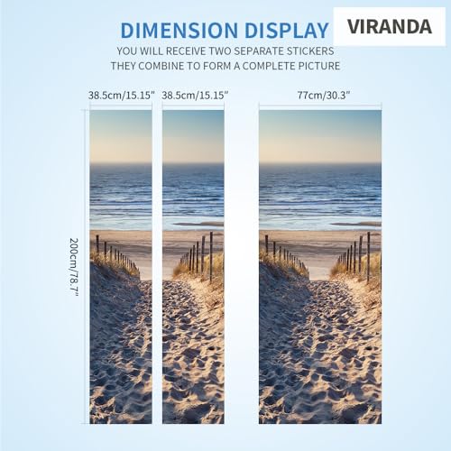 Vinilo Decorativo 3D para Puertas 30.3 x 78.7 in miniatura 6