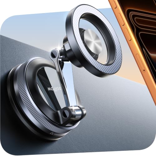 Image of Coolpow for MagSafe Car Mount【Windshield+Vent+Dash】Magnetic Phone Holder for Car Phone Holder Mount Cell Phone Holders for Your Car Accessories Suction Phone Mount for Car Truck Stand for iPhone 17 16