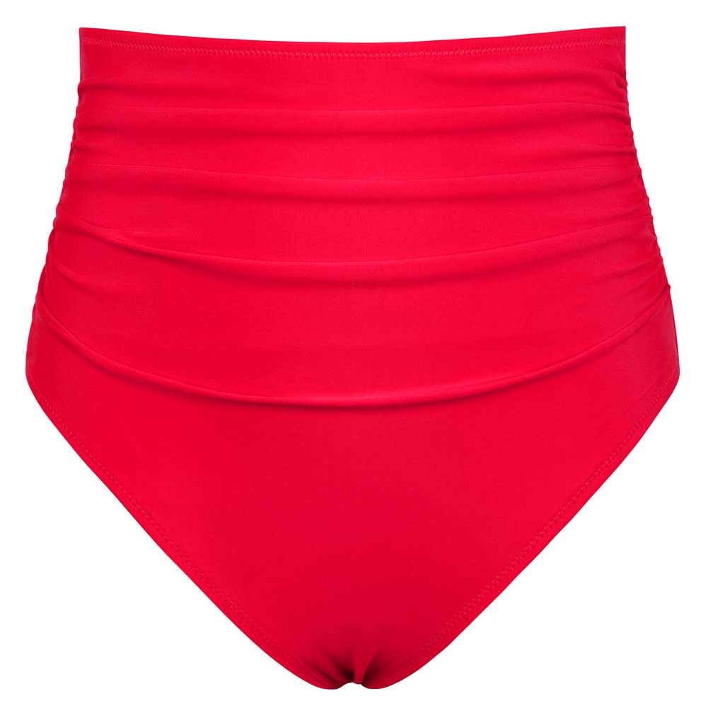 Cindy's auntCindy's aunt Women's High Waisted Bikini Bottom High Cut Bathing Suit Bottom Full Coverage Swim Briefs