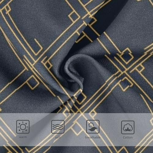 Geometric Lattice Girls' Underwear Soft Touch Briefs Underwear for Baby Girls in Sizes 2T,3T, 4T, 5T, 6Y and 8Y3