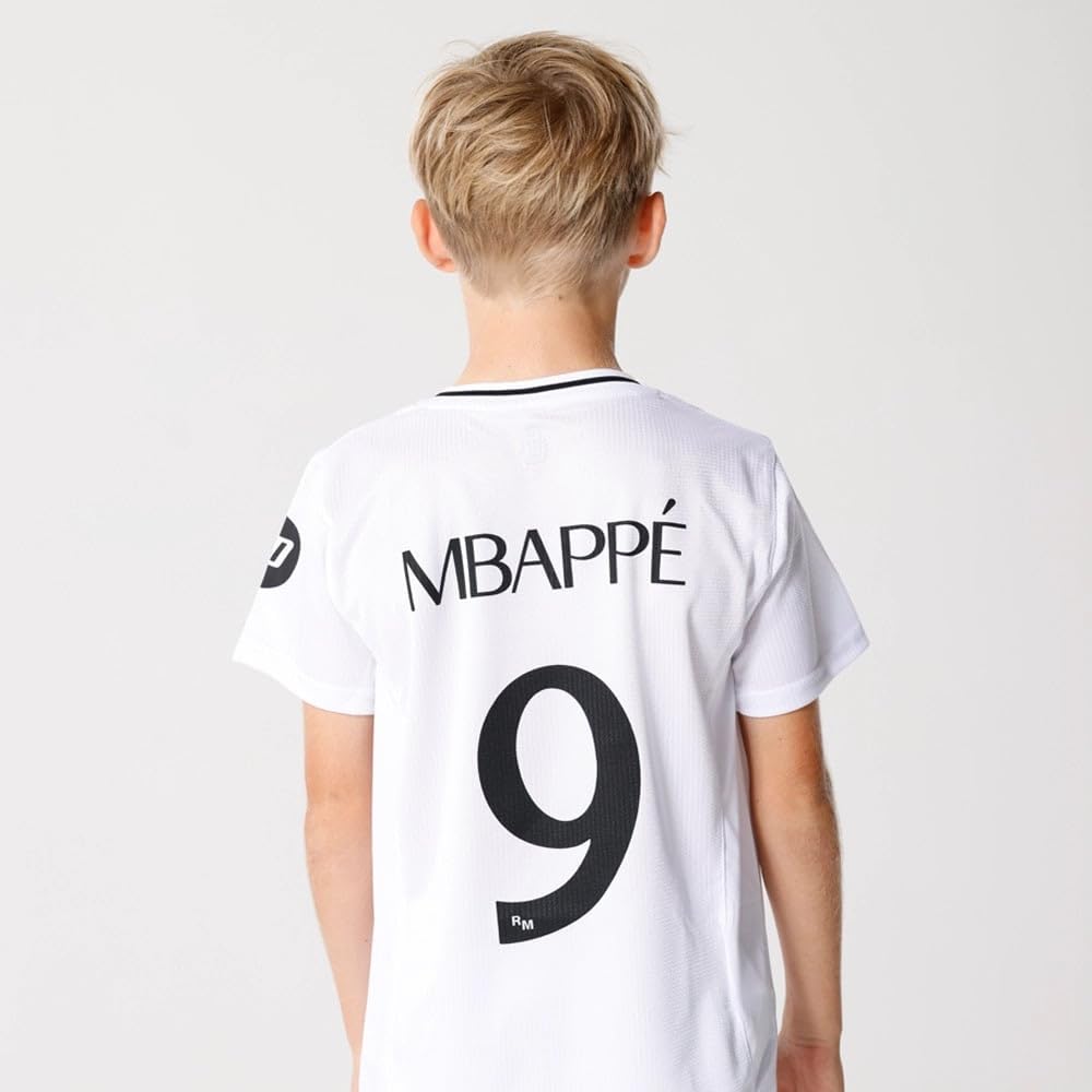 Real Madrid Prima Maglia Kit Bambini Stagione 24/25 Maglietta Unisex - Bambini e Ragazzi (Pacco da 1)
