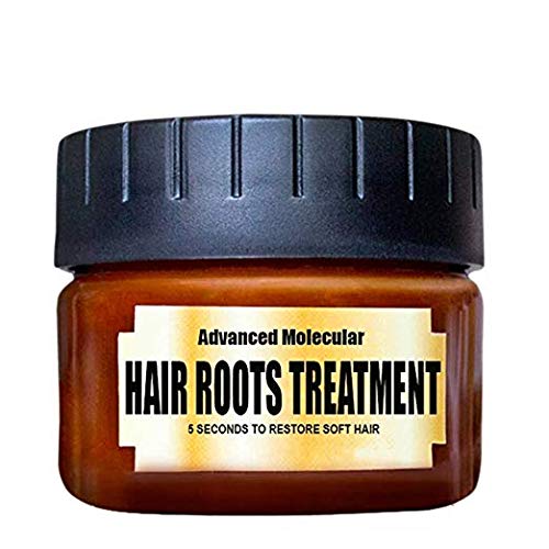 Deep Conditioning Hair Mask Treatment- Advanced Molecular Hair Rootsfor, Skin and HairHair Detoxifying Hair Mask Treatmen Recover Elasticity Hair for Straight and Curly Hai 60ML