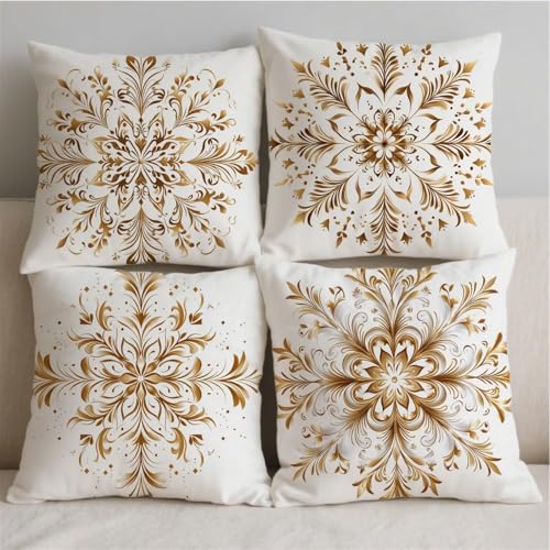 Housse coussin 40x40cm avec impression double face et tissu déperlant de jardin