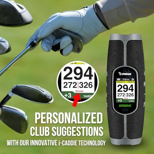 Image of Izzo Golf Swami Groove Golf GPS Speaker, No App or Subscription Required