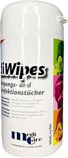 Mediwipes CPAP Neutral Fragrance Wipes Dispenser Box of 115 Wipes