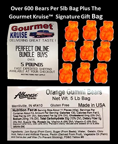 Pack de 2 bolsas de gomitas Gourmet Kruise 5 lb miniatura 3