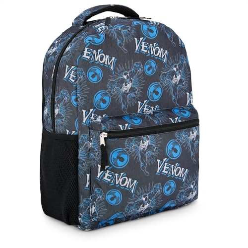Marvel Comics School Backpack Spiderman Avengers Captain America Iron Man Hulk Allover Print Kids Bookbag for Boys