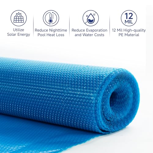 Cobertor solar para piscina 16x32ft Real Relax miniatura 2