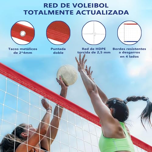 Consejos y comparativas para Comprar Red voleibol para piscina favoritos de las personas. 21 Imagen adicional