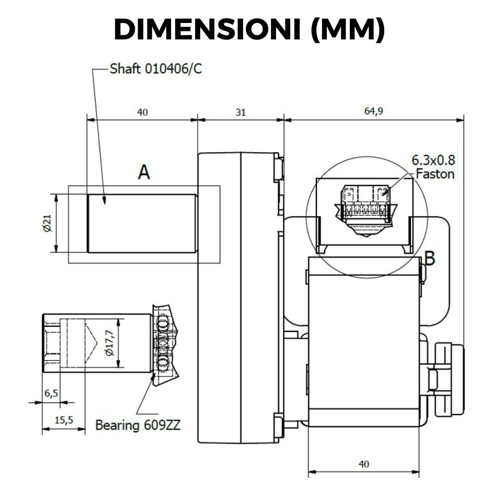 Motore Girarrosto Elettrico Kenta 2RPM - 21W Per BBQ E Forno Fino A 9kg - Foto 9