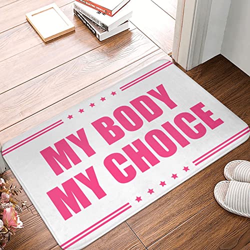 Paillasson My Body My Choice tapis de bienvenue intérieur 65x90 cm - 2