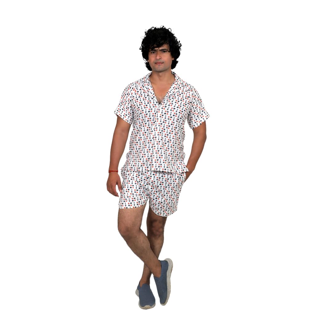 tilism Shirts with Shorts Night Suit Set Printed-picture-33