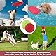 2 Stück Frisbee Hund,Hundefrisbee,Hunde Frisbee,Kong Frisbee,Hund Scheibe,Hunde Frisbees,Aus Natürlichem Kautschuk,Für Land Und Wasser,Hundetraining, Werfen, Fangen & Spielen(18cm)