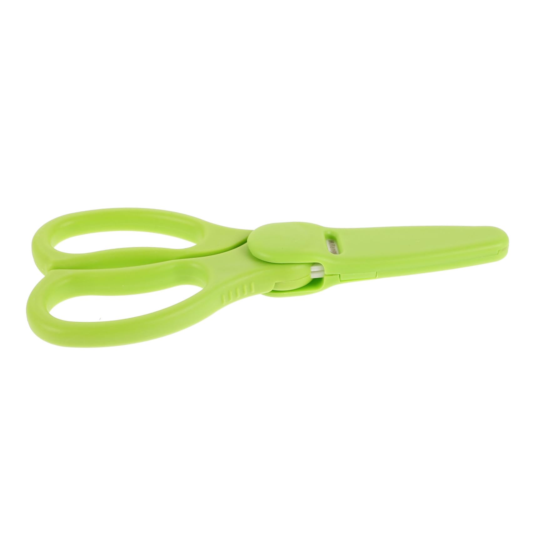 BESTonZON Infant Food Cutting Scissors Green Ceramic Blade Portable Multipurpose Easy to Clean Toddler Shears