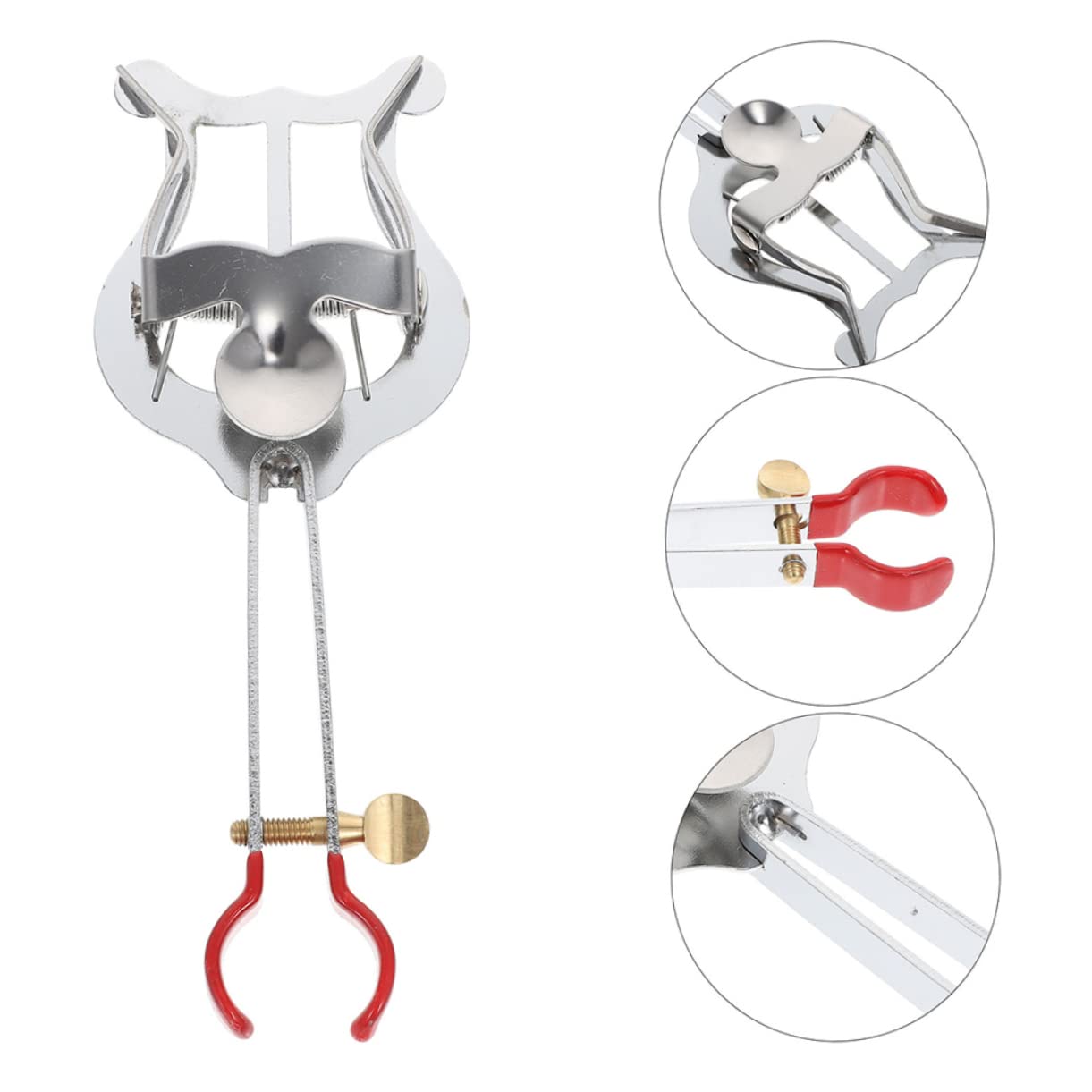 ibasenice 6pezzi Clip Per Spartiti Musicali Professionali Supporto Per Partiture Per Clarinetto Accessori Per Strumenti Fiato Leggeri e Pratici Per Musicisti Principianti e Avanzati