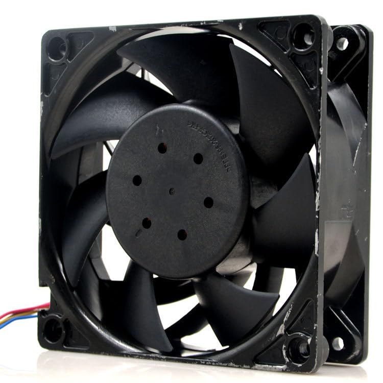 THA1248BE 48V DC 2.50A 120x120x38mm High-Speed Aluminum Frame Axial Fan 12CM for Industrial & Server(2 Wire Interface)