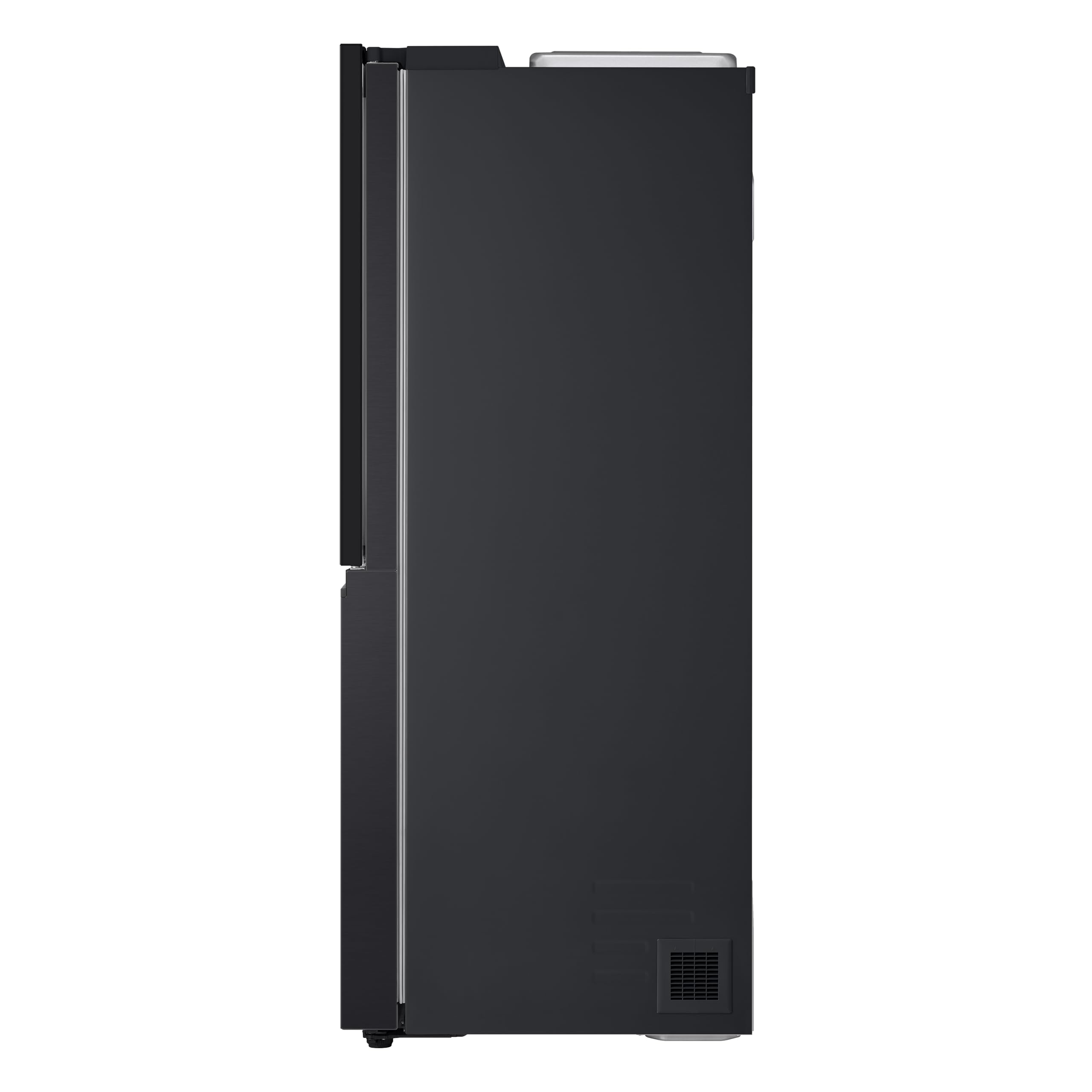 LG GSXE91EVAD Frigorifero Americano InstaView, Classe D, 628 L, Wi-Fi, Dispenser Acqua UVnano Senza Allaccio, Tecnologia Door e Linear Cooling, Acciaio Nero