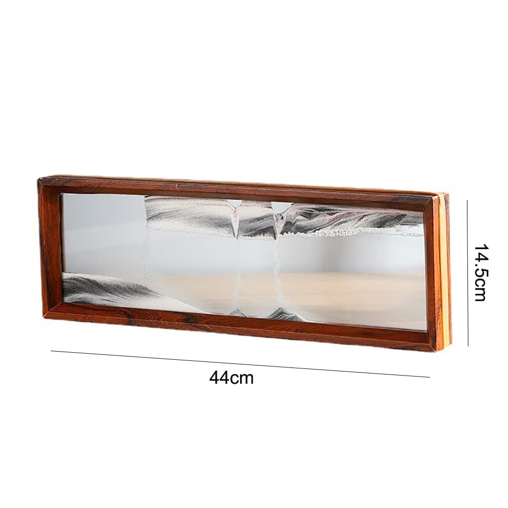 Ruchome dekoracje z piasku, 3D Ruchomy Obraz Sztuki Piasku Sandscape, Ruchomy Obraz Sztuki Piasku Do Zabawek Na Pulpit, Piasek W Ruchu Płynący Malarstwo Piaskowe Do Wystroju Domu I Biura
