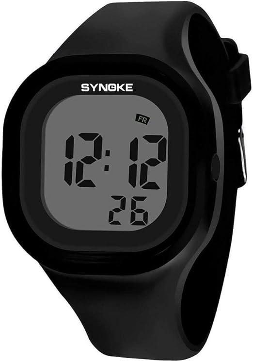Amazon.com: Reloj deportivo digital para hombre y mujer, 164.0 ft,  resistente al agua, luminoso, de silicona, para hombre y mujer, con luz LED  : Ropa, Zapatos y Joyería