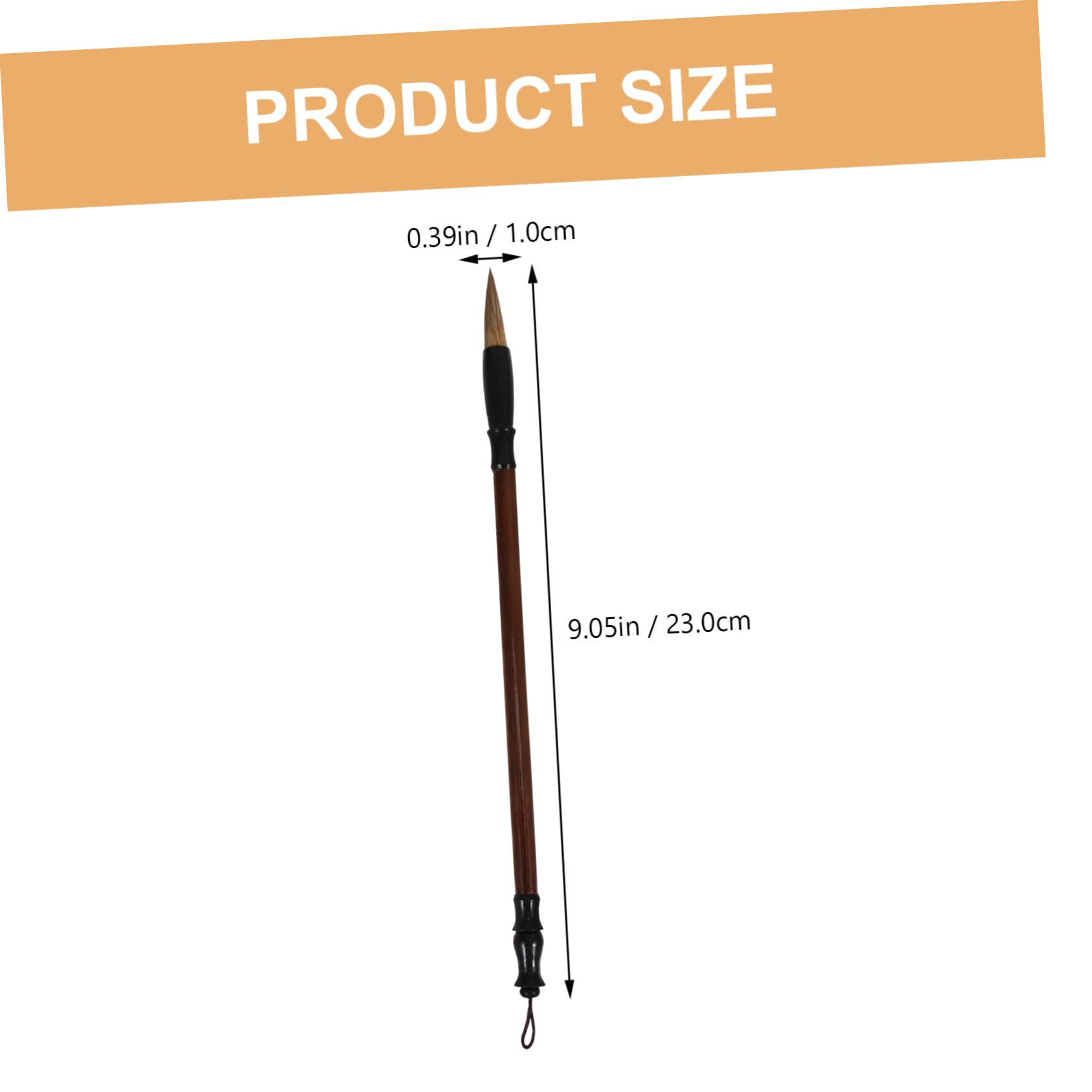 DIYEAH 12pcs Painting Brush Set for Beginners Chinese Calligraphy Writing Brush Kit Liner Chinese Painting Study Supply