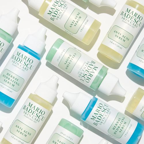 Image of Mario Badescu Anti Acne Serum for Combination & Oily Skin | Clarifying Gel-Serum that Tackles Clogged Pores | Formulated with Salicylic Acid and Glycerin