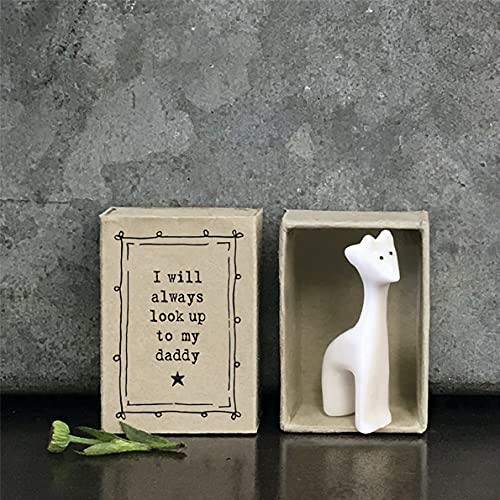 Coingallery East of India Porcelain MINI Matchbox Giraffe Sentimental Ornament Gift, White, 4.5cm x 3.5cm x 2cm - Image 3