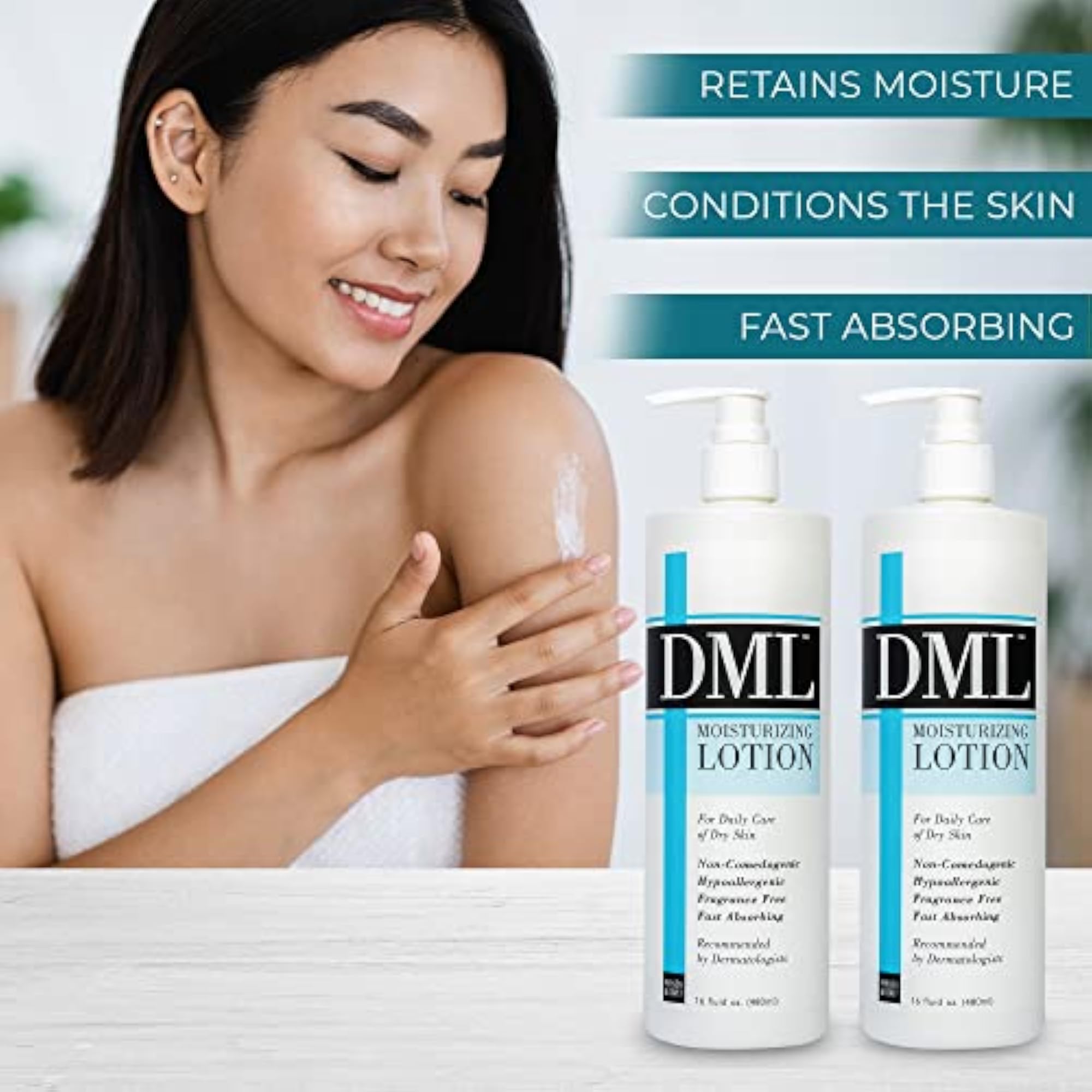 Moisturizing Lotion, 16 Oz, 2 Pack