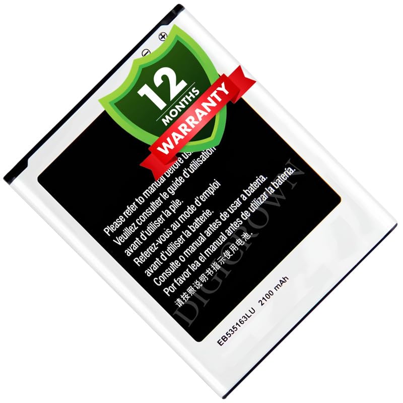 Image of Original EB535163LU Battery Compatible for Samsung Galaxy Grand | Grand Duos | Grand Neo I9060 I9080 I9082 - (2100mAh) - 1 Year Warranty DF7
