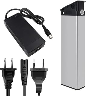 SSCYHT 420mm Ebike Battery 48V 13AH 15AH 17AH Folding Built-in Lithium-ion Electric Bike Replacement Battery for 250W - 850W Snow Beach Mountain Ebike Motor,17AH