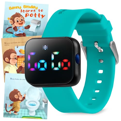 Potty Training Watch for Kids V2 – A Water Resistant Potty Reminder Device for Boys & Girls to...