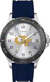 Tribute Men's Collegiate Gamer 42mm Watch – Georgia Tech Yellow Jackets with Navy Silicone Strap