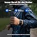 iSo Tech Fitness Tracker Damen Herren ohne Display, Smartband Smartwatch 24/7 Aktivitäts und Schlaftracker mit Herzfrequenz mit KI-Analyse, 60 Tage Akkulaufzeit, 170+ Sportmodi, Kein ABO erforderlich