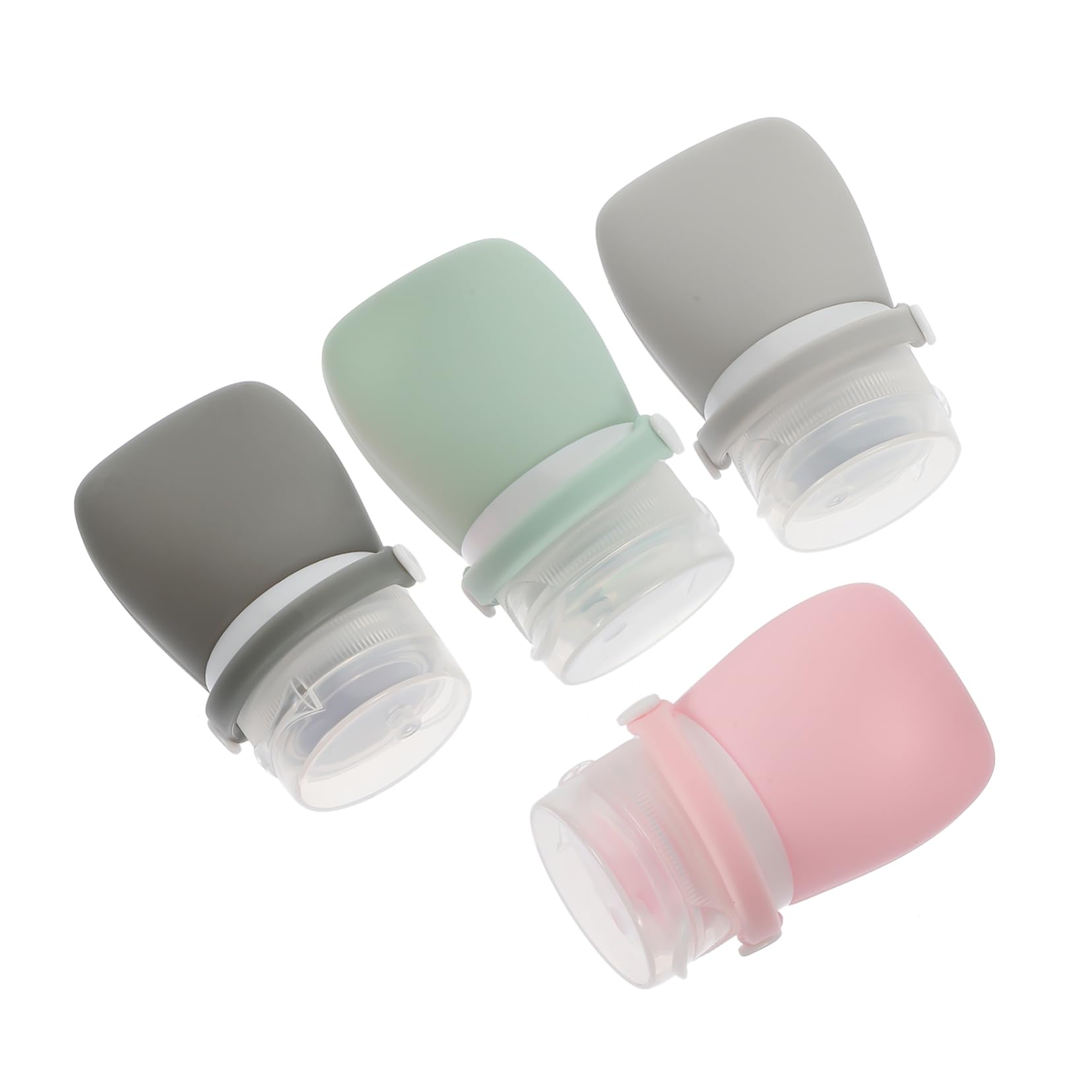 MAGICLULU 12 Pz Imbottigliato Contenitori articoli da toeletta ricaricabili aereo cosmetico travel size bottles travel bottles bottiglie di lozione bottiglie da viaggio Gel di silice