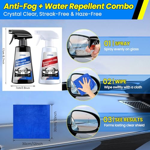 CYTITZHN Water Repellent & Anti Fog Spray
