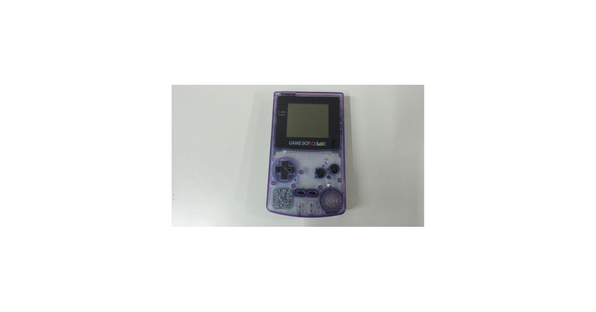 Amazon.co.jp: [26]GBC ゲームボーイカラー スケルトン パープル