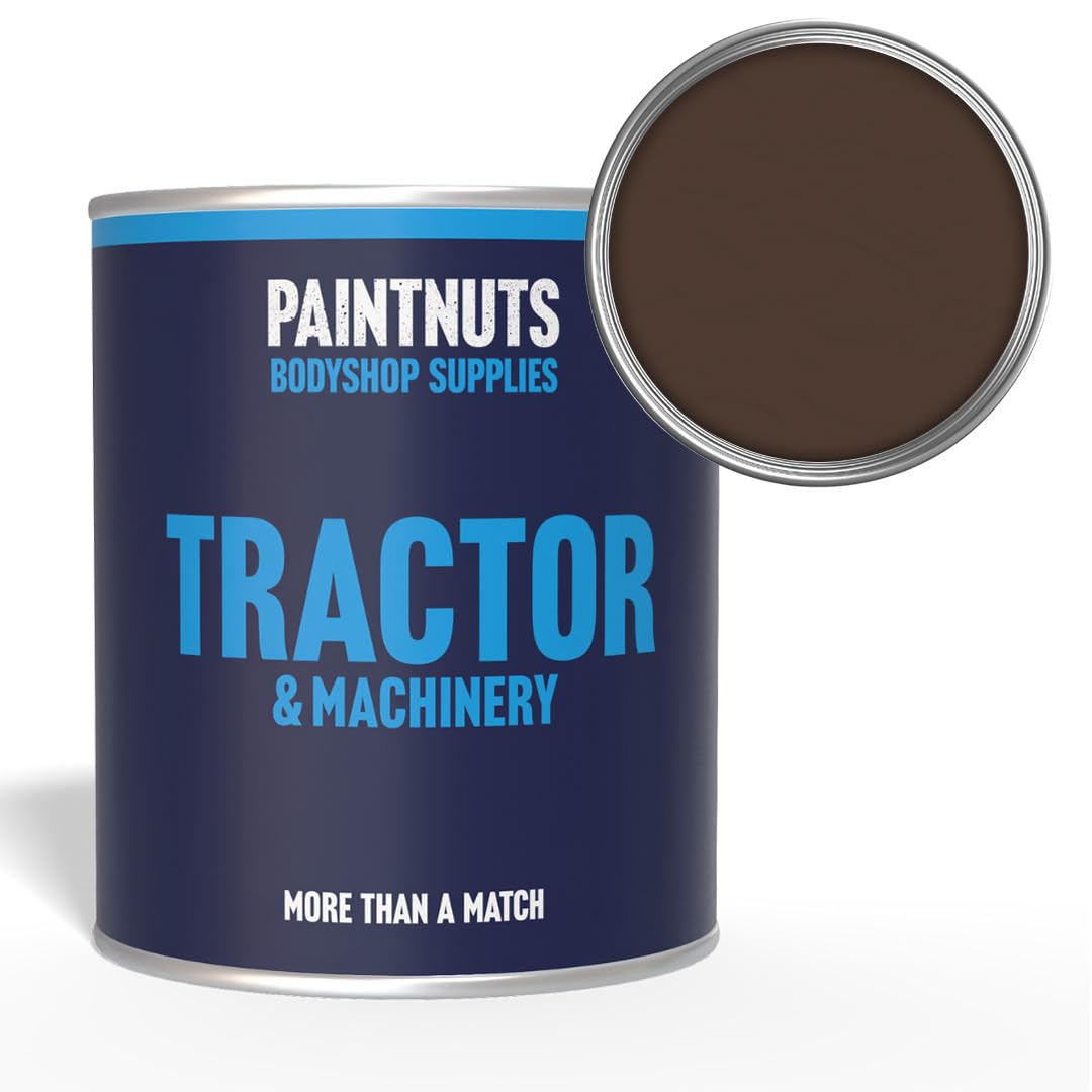 Paintnuts Fiat Brown Tractor & Machinery Paint Suitable For (Lm0223) - 2.5 Litre Tin