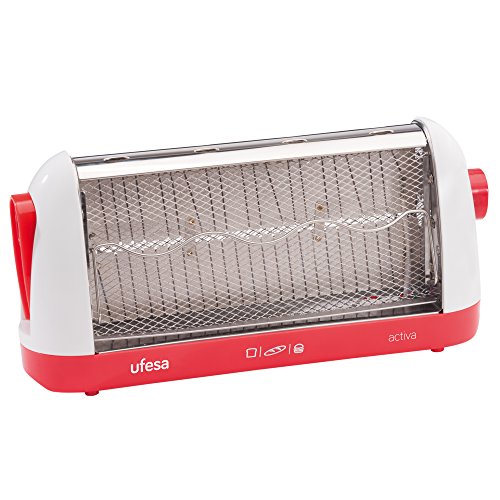 Ufesa TT7963 TT7963-Toaster für alle Brotsorten, Multi-Toaster, 700 W, Edelstahl, weiß – Bild 3