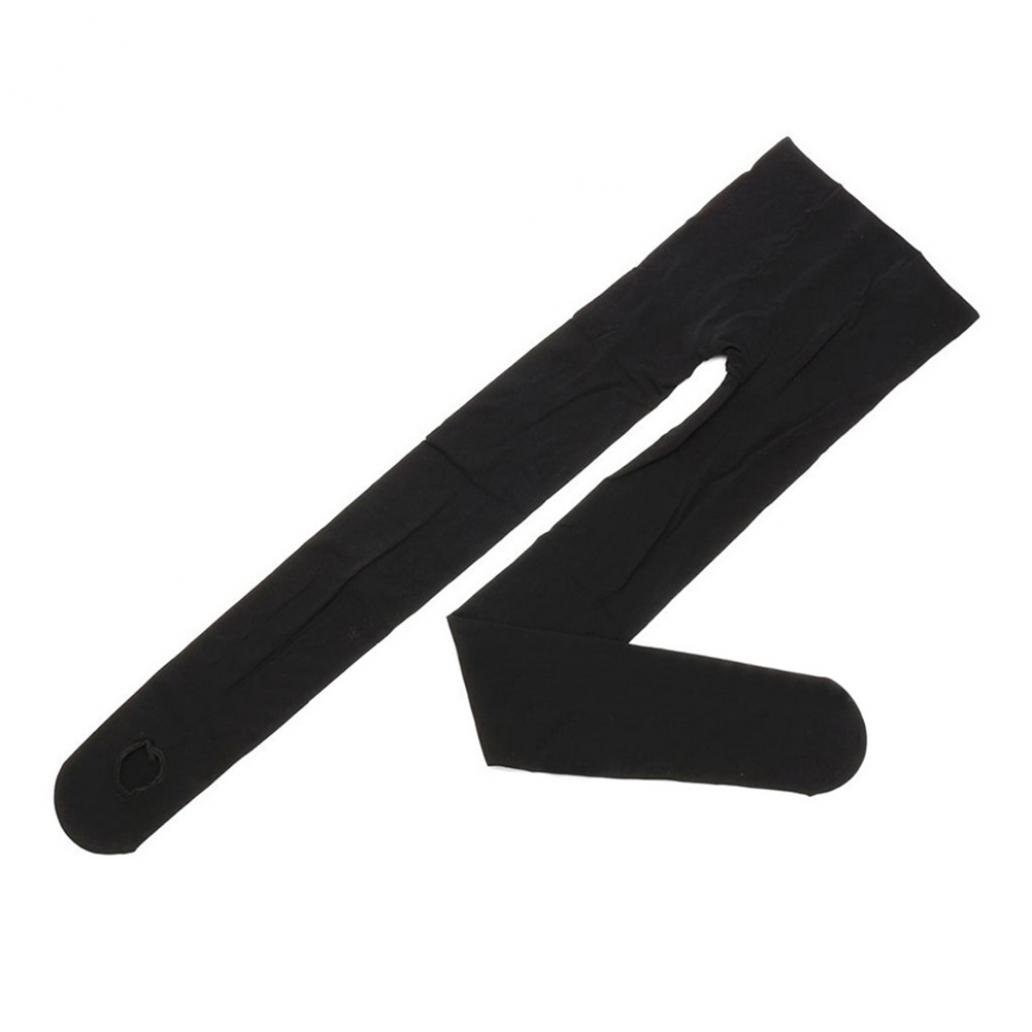 Greenlans Convertible Tights Dance Stocking Footed Socks Ballet Pantyhose for Kids Adults Black