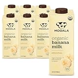 Mooala – Organic Original Bananamilk, 32 FL Oz (Pack of 6) – Shelf-Stable, Non-Dairy, Nut-Free, Gluten-Free, Plant-Based Beverage
