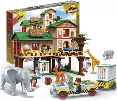 BanBao Safari Ranch Building Kit 829 Piece