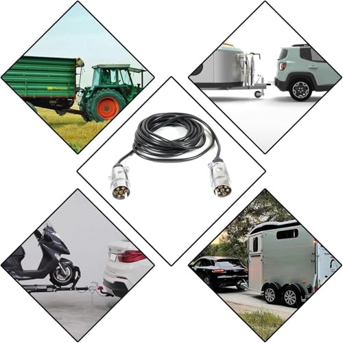 Enchufe para remolque de 7 pines que soluciona fallos de luces en tractor 4