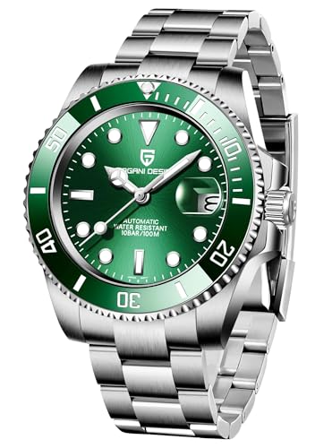 PAGRNE DESIGN - -Armbanduhr- PD-1661MM-B (Alle Green-b)