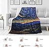 Giraffe Family Throw Blanket for Girls Boys Kids Adults, 50x60 in, Cozy Flannel Blanket for Bedroom, Camping, Couch, Room Decor, Fuzzy Warm Soft Gifts #3