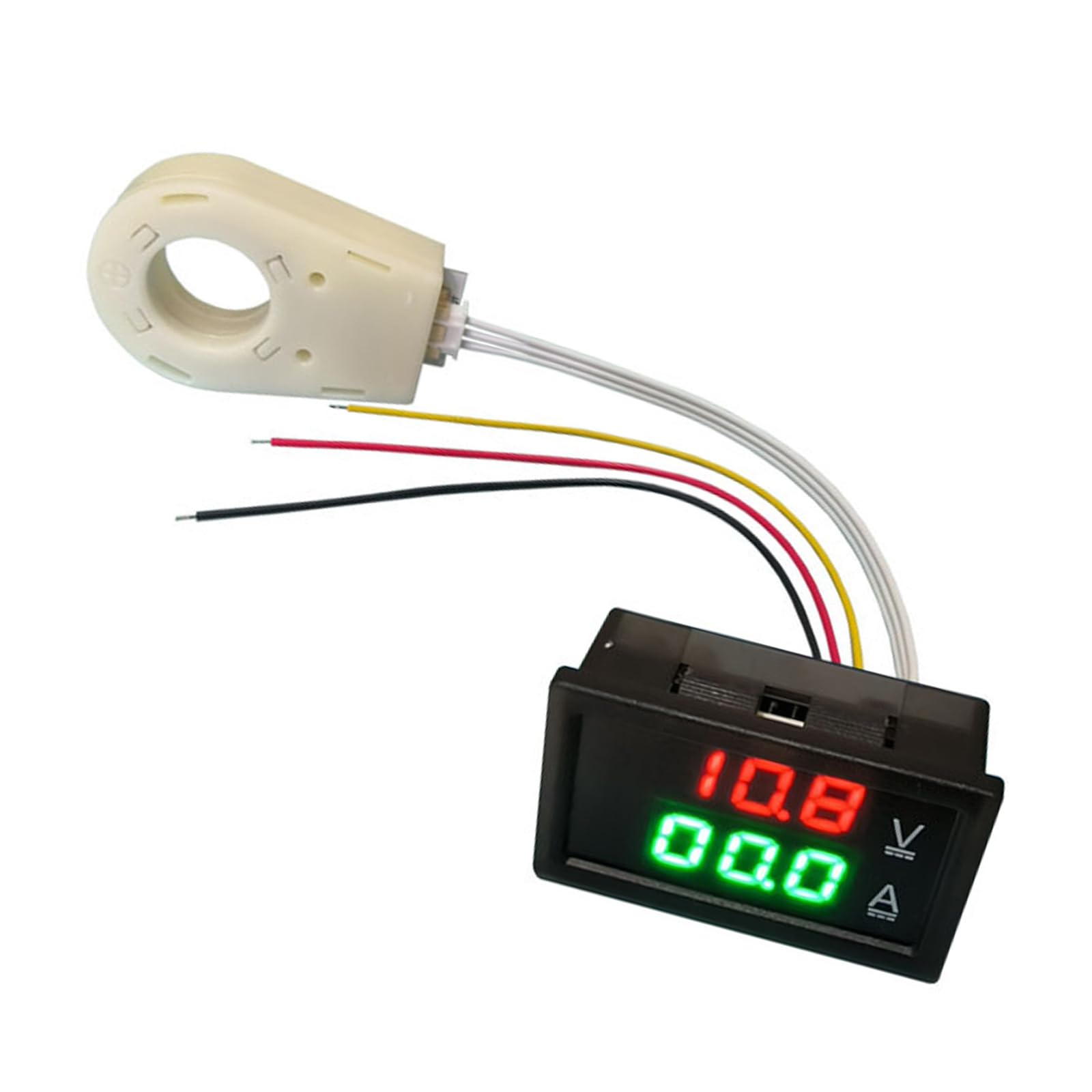 Voltmètre numérique ampèremètre DC300V 50-400A, testeur de Tension, Courant, 3 Bits, Double Panneau d ' Affichage LED, Tension