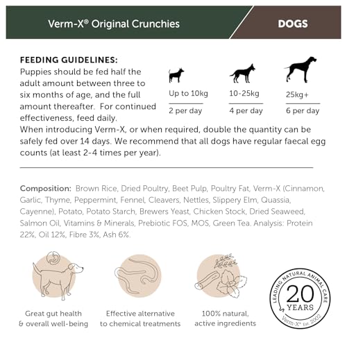 Verm-X Hunde - Leckerlis - 100 g