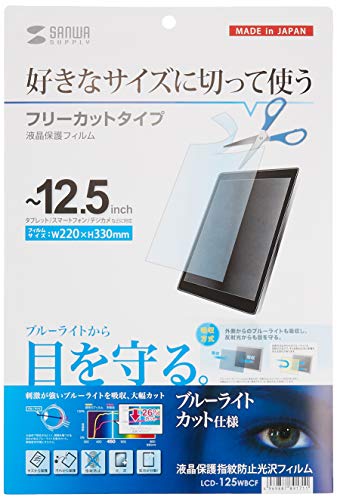 Protégez vos yeux de la lumière bleue avec le filtre LCD 125WBCF pour écran Sanwa 12.5" sans découpe