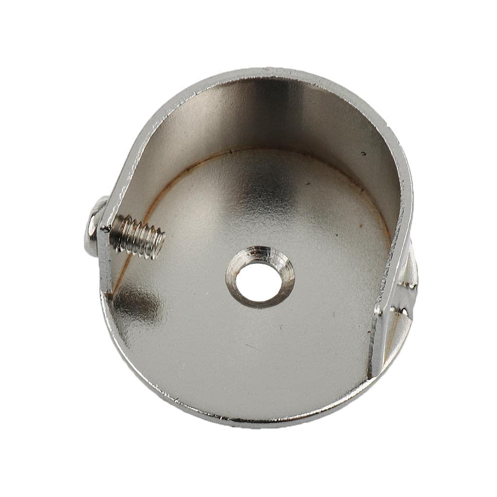 LICHTS 2X Recess Bracket Curtain Rail Support Curtain Pole Bracket Wall Mount #28mm