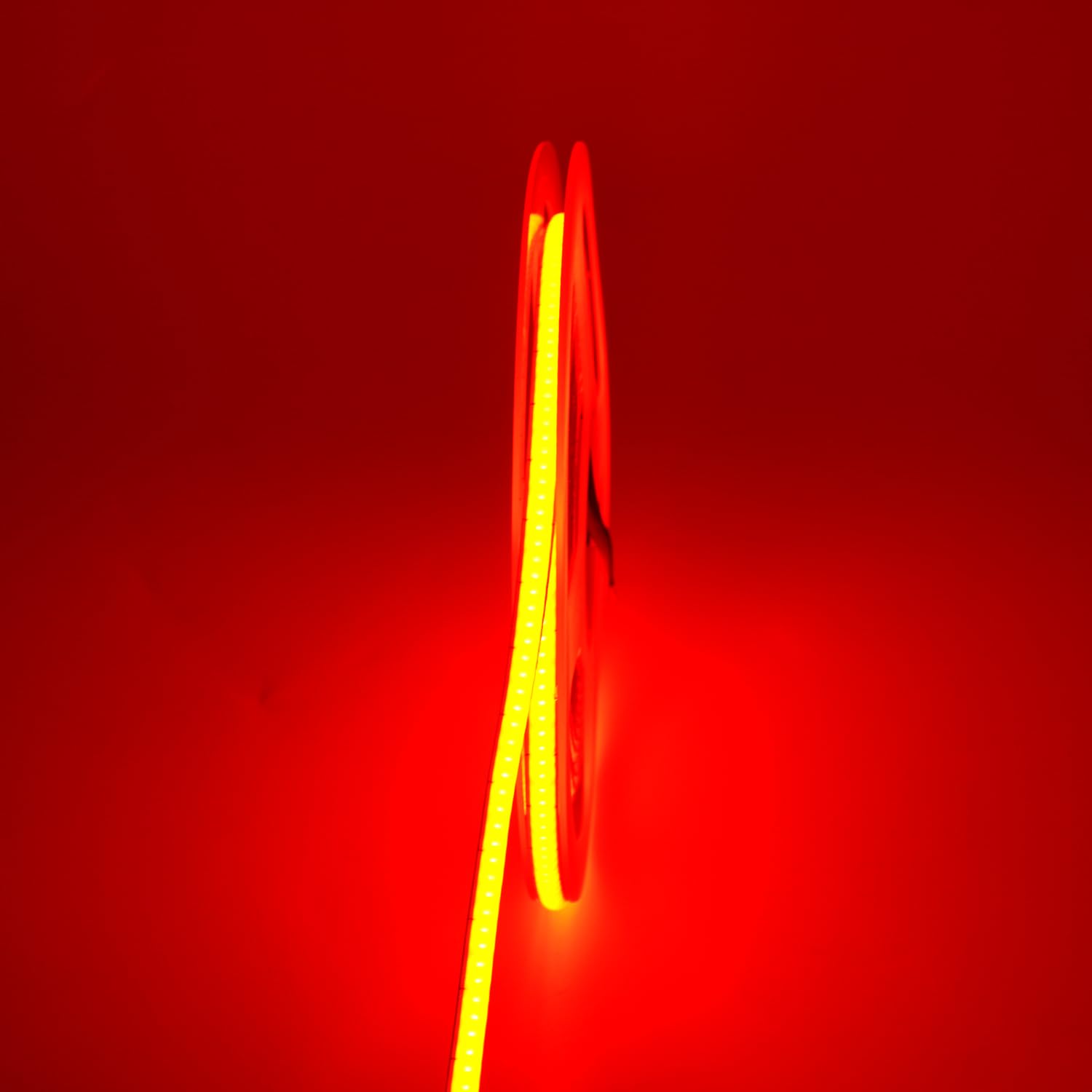 Boarda Red 5Mm Cob Led Strip,12V/24V 400Leds/M Ra>90 High Cri Led Tape Light,Multiple Color,16.4Ft 2000Leds Ip30 Cob Led Light For Indoor House Kitchen Room (, 24V-5Mm Width-400Leds/M)